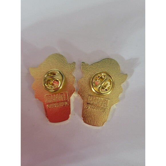 EarringsMarvel Eat The Universe Ice Cream Cone Blind Pins Thor Set of 2 - Picture 2 of 2